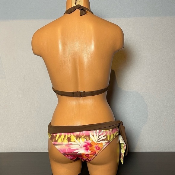 Nwt Surfside 2-piece Bikini Halter Top & Hipster Pant (SW27) - Picture 5 of 7